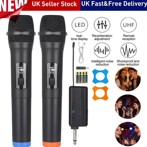 Wireless microphone uhf - 2x,