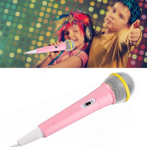 Kids wired mic 5mm pink - wired,