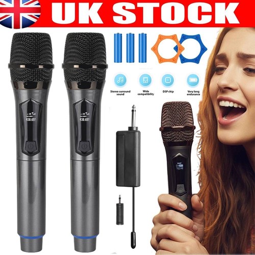 Wireless microphone uhf - 2x,