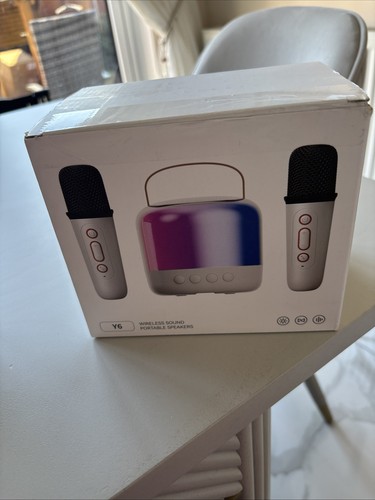 Wireless karaoke machine - machine, pink
