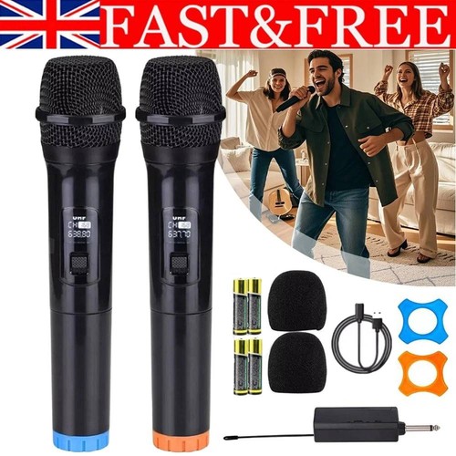 Wireless microphone uhf - 2x,