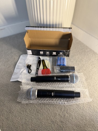 Dual wireless microphone - wireless,