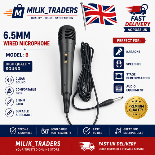 Wired vocal mic - wired,