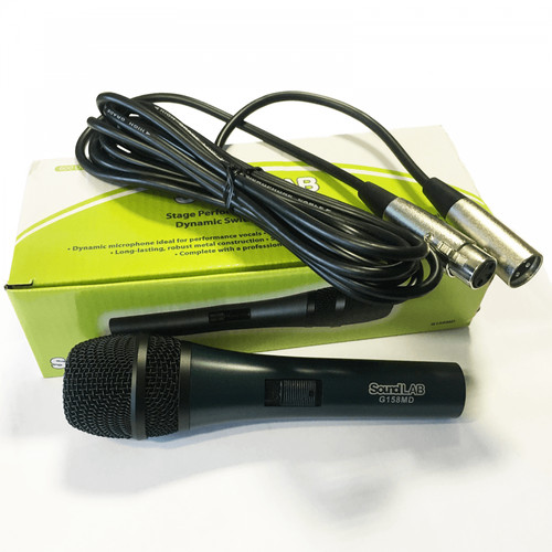 Dynamic microphone green gun - microphone,