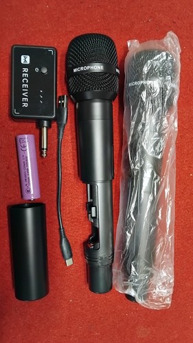 Wireless microphone uhf - 2x,