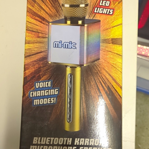 Mic gold bluetooth cordless - gold,