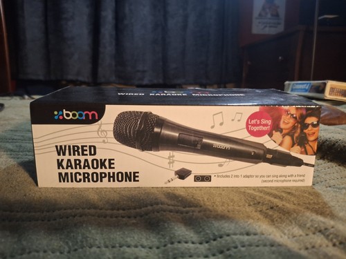 Boom wired karaoke microphone - boom,