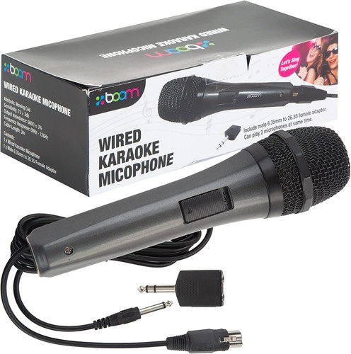 Wired karaoke microphone - karaoke, &