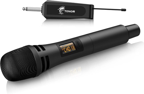 Tonor wireless microphone uhf - wireless, microphone,