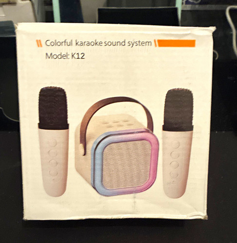K12 portable karaoke system - karaoke,