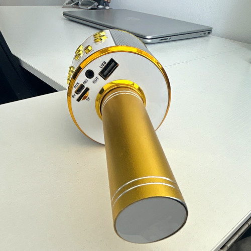 Handheld karaoke microphone - handheld,