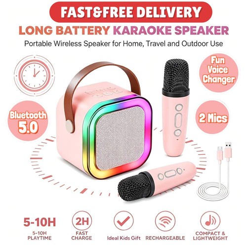 Mini karaoke machine - kids, with