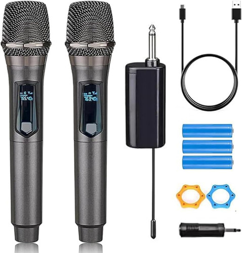 Wireless microphone dual - wireless,