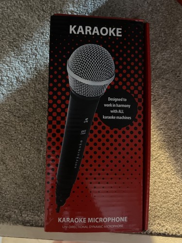 Karaoke microphone with cable - karaoke, (with