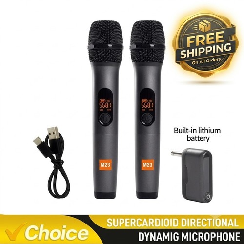 Wireless microphone system set - system,