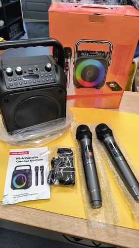 Karaoke machine with - machine,