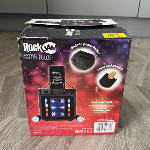 Rockjam sing cube bluetooth - sing,