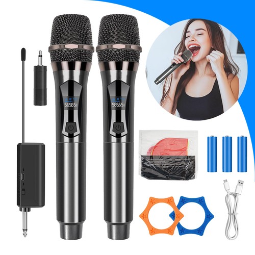Wireless microphone uhf - 2x,