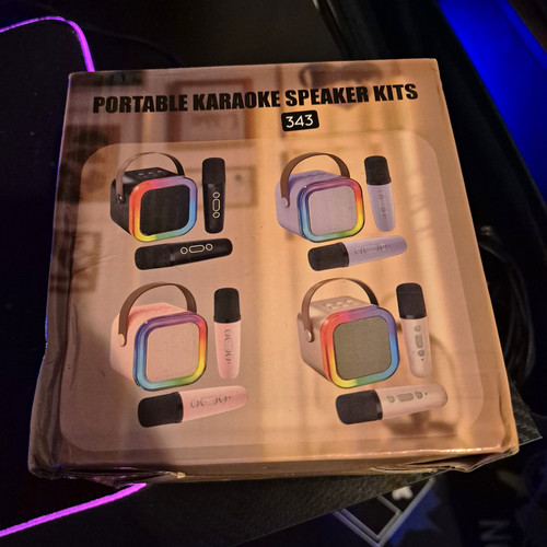 Portable karaoke system 343 - portable,