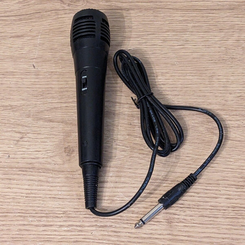 Microphone ts jack wired - 1/4",